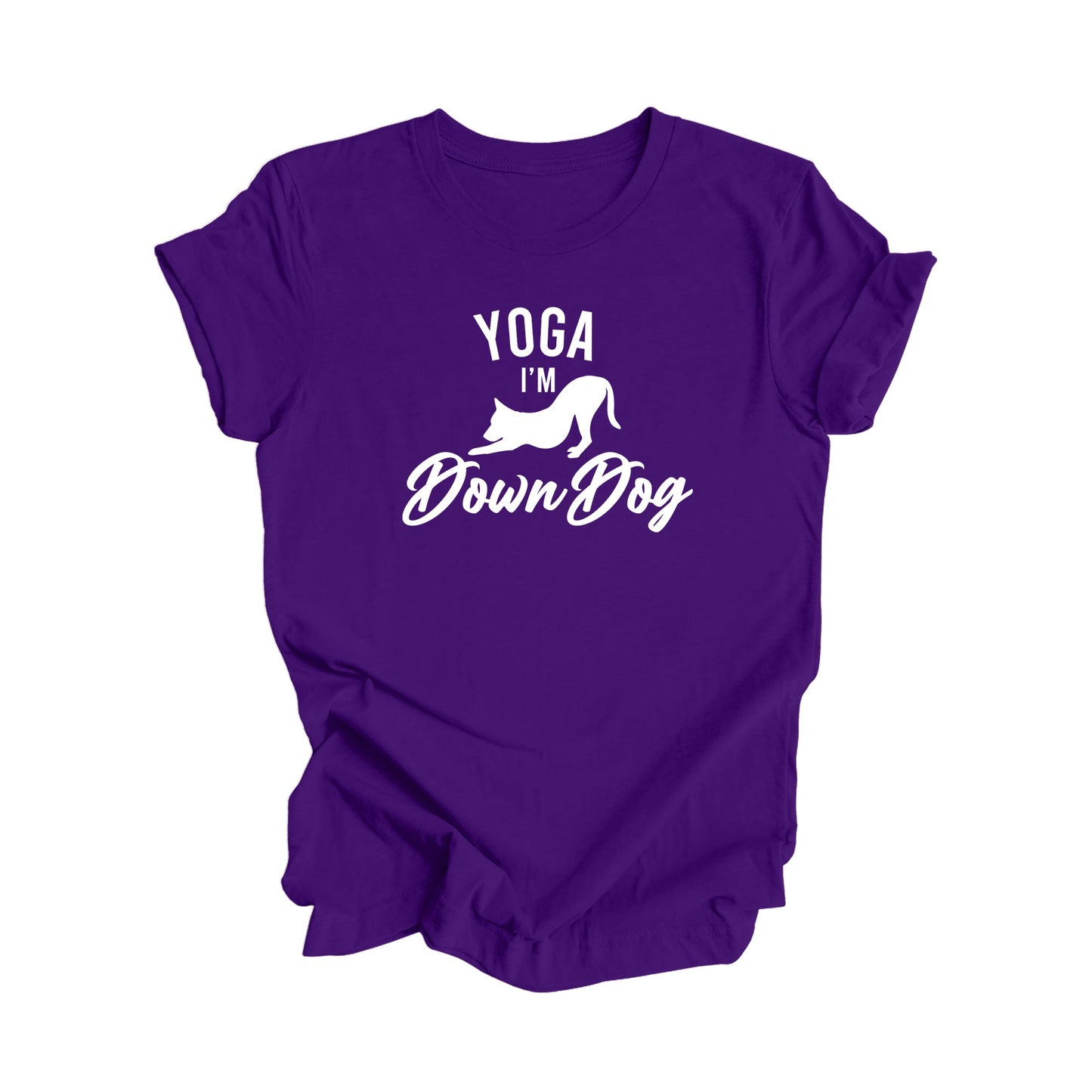 Yoga Je Suis Chien Tête en Bas - Cadeau Yoga, T-shirt Méditation, T-shirt Yoga, Cadeau Amoureux du Yoga, T-shirt Prof de Yoga, T-shirt Bien-être, T-shirt Soin de Soi - Inspired X
