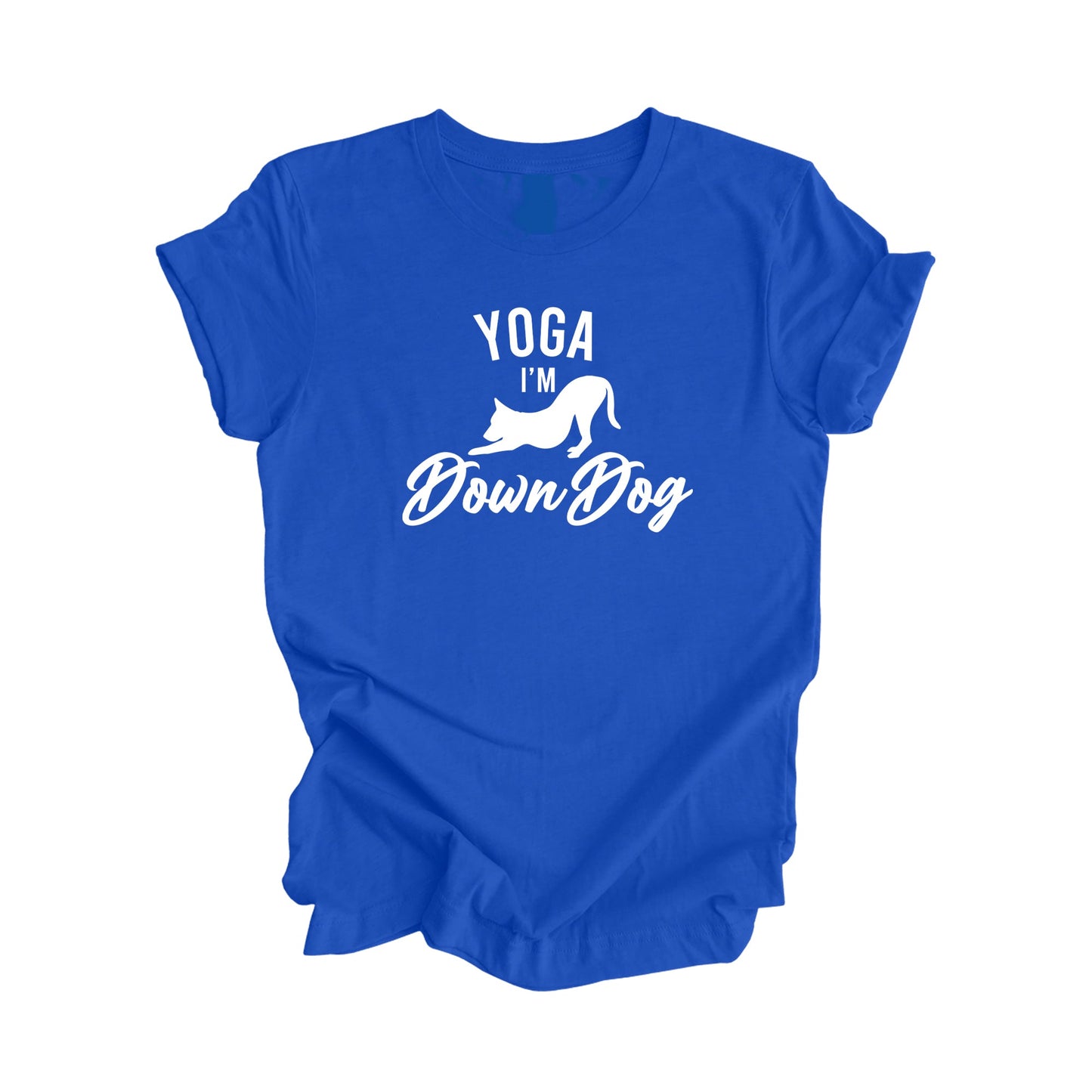 Yoga Je Suis Chien Tête en Bas - Cadeau Yoga, T-shirt Méditation, T-shirt Yoga, Cadeau Amoureux du Yoga, T-shirt Prof de Yoga, T-shirt Bien-être, T-shirt Soin de Soi - Inspired X