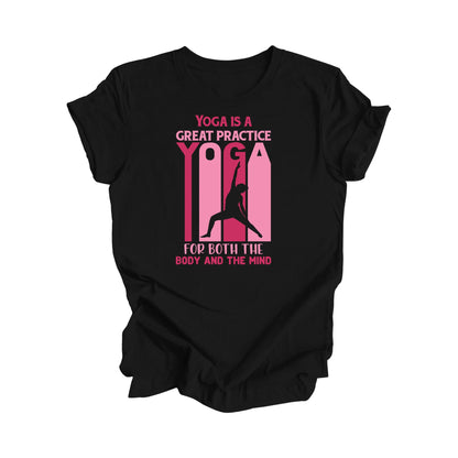 Le Yoga Est Une Excellente Pratique Pour Le Corps Et L'Esprit - Cadeau de Yoga, T-shirt de Méditation, T-shirt de Yoga, Cadeau pour Amoureux du Yoga, T-shirt de Professeur de Yoga, T-shirt de Bien-être, T-shirt de Soin Personnel - Inspired X