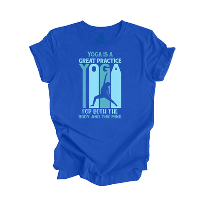 Le Yoga Est Une Excellente Pratique Pour Le Corps Et L'Esprit - Cadeau de Yoga, T-shirt de Méditation, T-shirt de Yoga, Cadeau pour Amoureux du Yoga, T-shirt de Professeur de Yoga, T-shirt de Bien-être, T-shirt de Soin Personnel - Inspired X