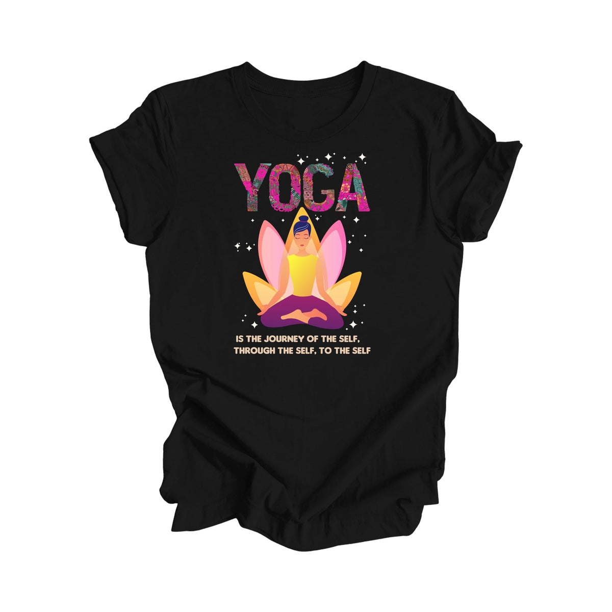Yoga Is The Journey Of The Self, Through The Self, To The Self - Yoga Gift, Meditation Shirt, Yoga T-shirt, Yoga Lover Gift, Yoga Teacher Shirt, Wellness Shirt, Self Care Shirt - Inspired X