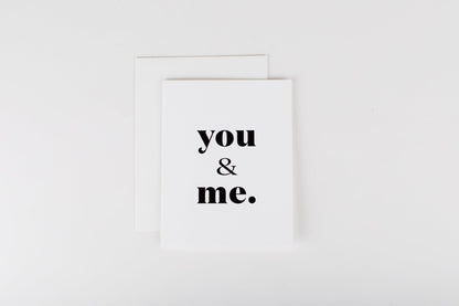 You & Me