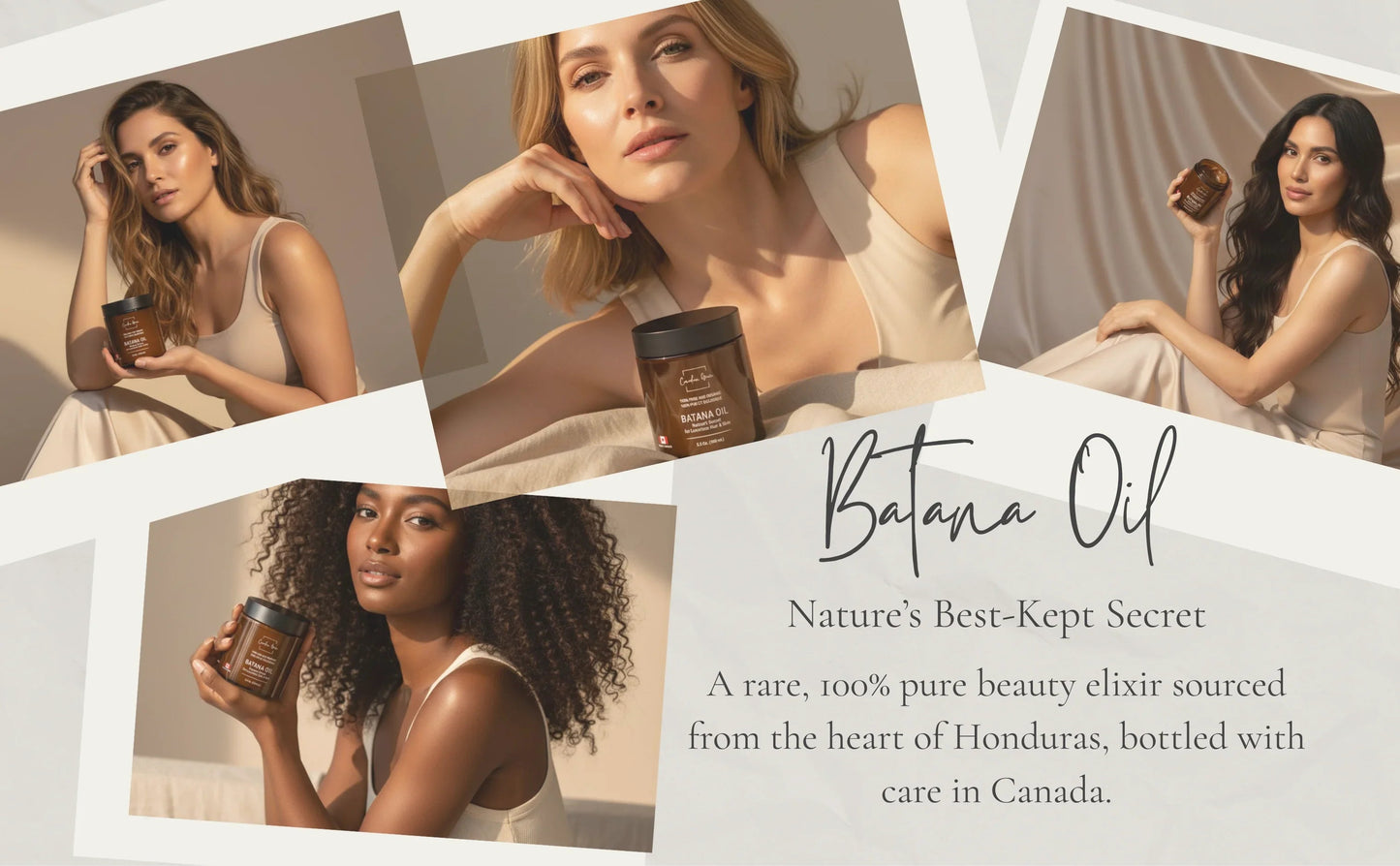 Huile de Batana 100% brute et biologique de qualité supérieure - Réparation capillaire profonde et force pour les cheveux secs, abîmés et sujets à la casse