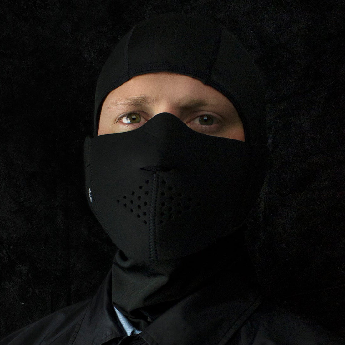 ZANheadgear Masque intégral en néoprène noir