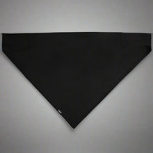 Bandana classique unie noire ZANheadgear 3 en 1