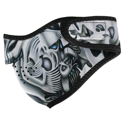 Demi-masque en néoprène biomécanique ZANheadgear