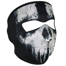 Masque de ski néoprène intégral ZANheadgear Noir Tête de Mort