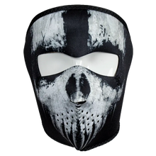 Masque de ski néoprène intégral ZANheadgear Noir Tête de Mort