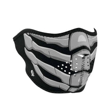 ZANheadgear Demi-masque en néoprène Os Squelette Phosphorescent
