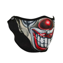 Demi-masque en néoprène ZANheadgear - Clown Chicano