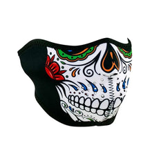 ZANheadgear Demi-masque en néoprène Muerte Skull