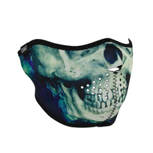 Demi-masque en néoprène ZANheadgear Crâne peint