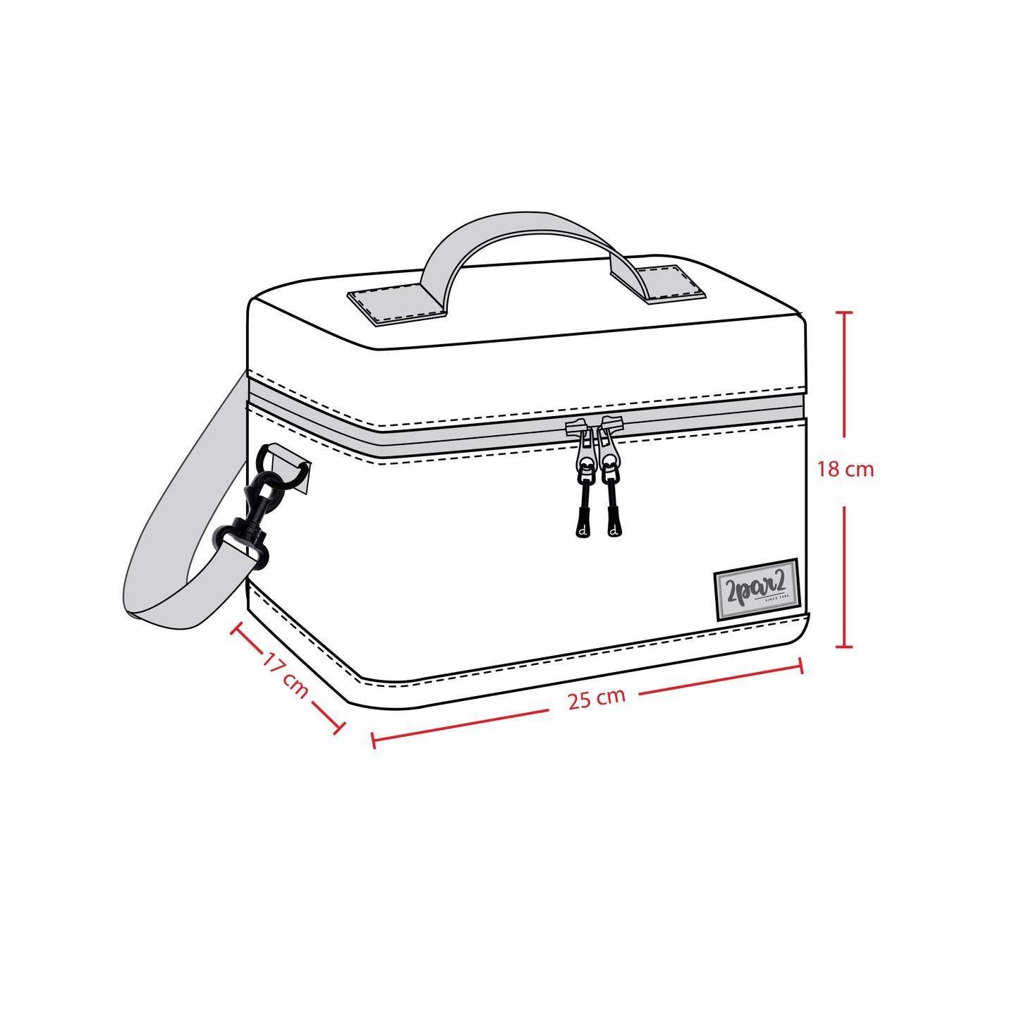 Lunch Box Smiley Face Boy