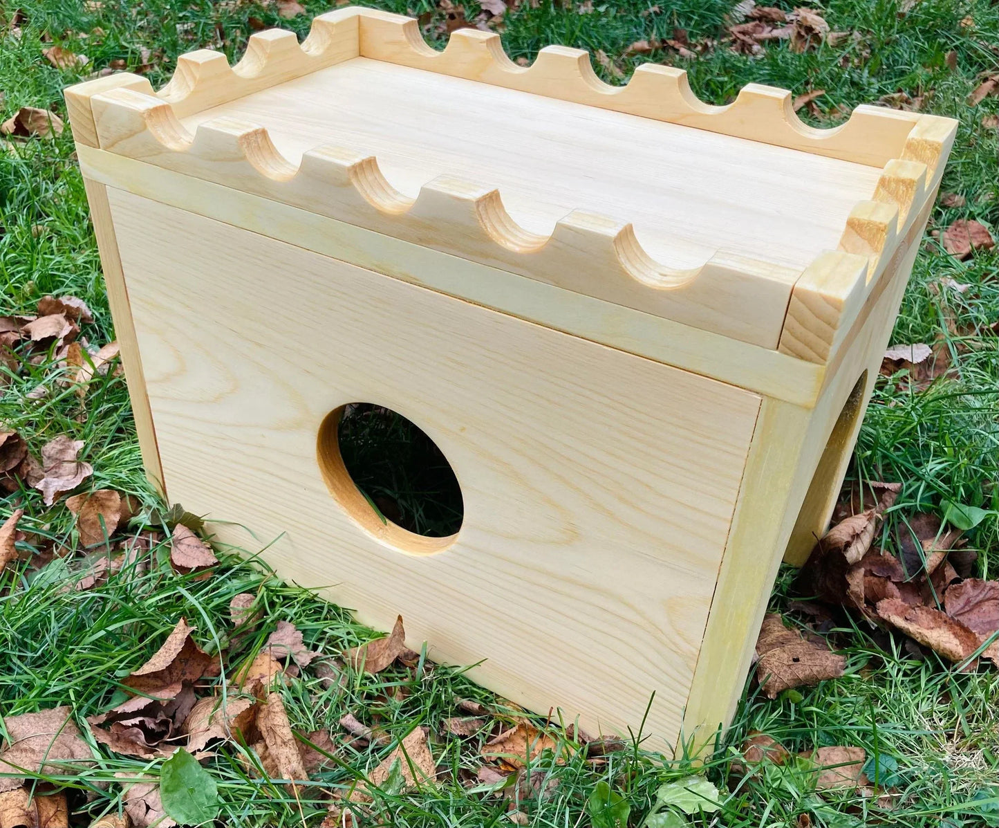 Château-cachette pour lapins