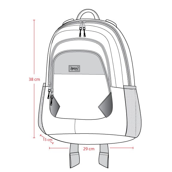 Little Kids Backpack Blue Gradient Dinosaur Print