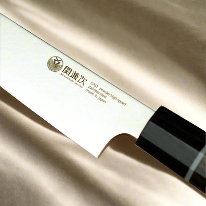 ZUIUN Japon | Couteau Petty Fait Main en Acier Damassé 150 mm