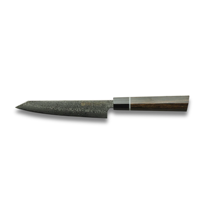 ZUIUN Japon | Couteau Petty Fait Main en Acier Damassé 150 mm