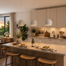 ZOE Mid-Century Modern Dome Pendant Light for Kitchen Island & Dining Table