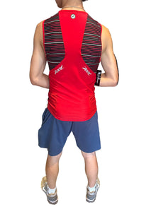 Débardeur Performance Tri Zoot Sports Homme, Fermeture Éclair Intégrale, Taille Large