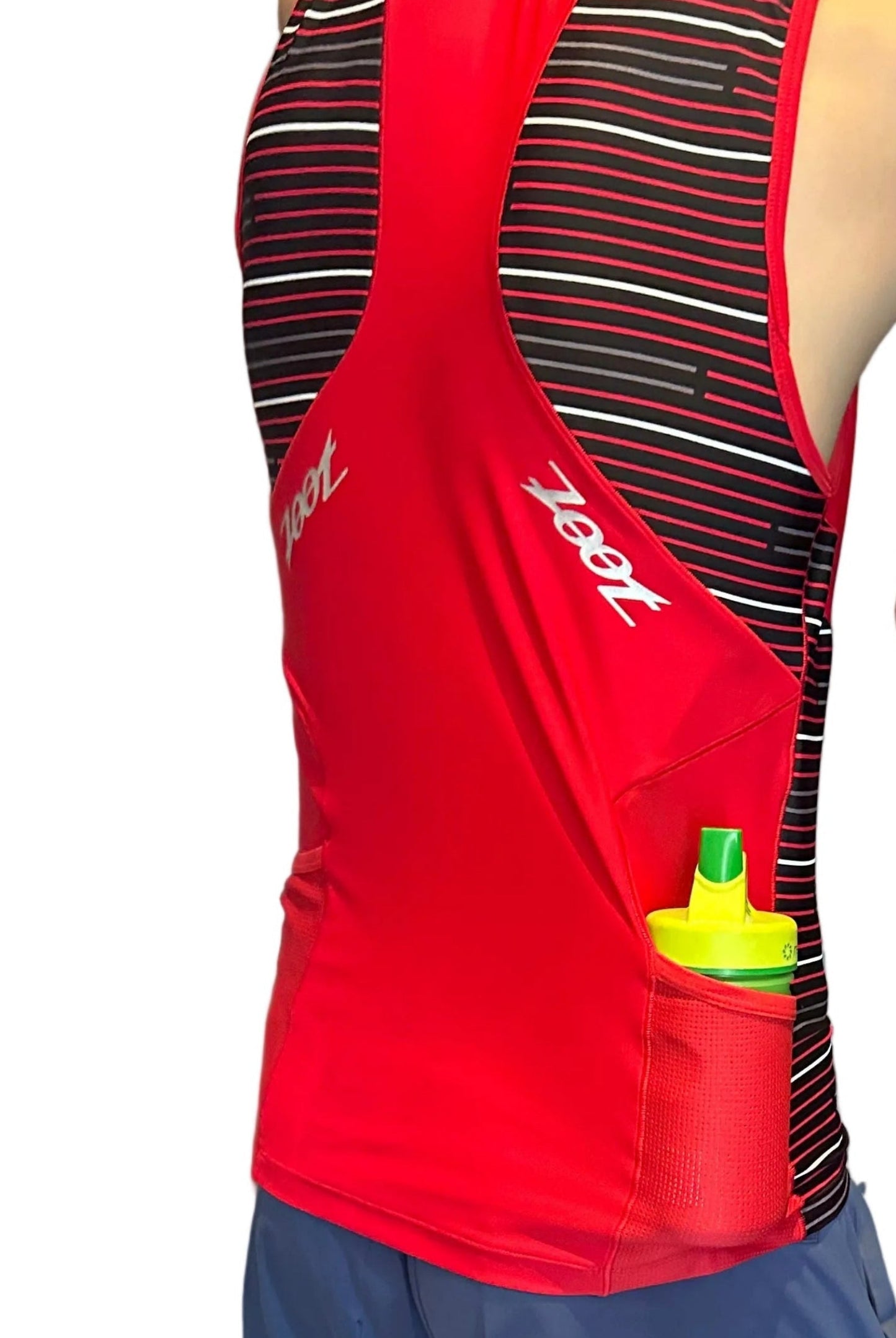 Débardeur Performance Tri Zoot Sports Homme, Fermeture Éclair Intégrale, Taille Large