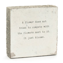 Art Block - Little Gem - A Flower Does Not