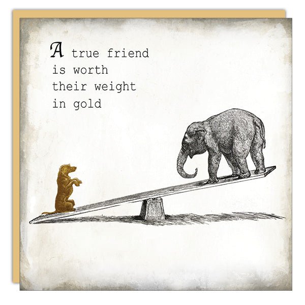 Stationery - Lost & Found Card - A True Friend