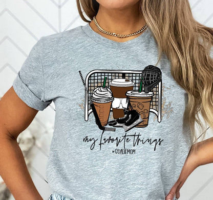 Sweat-shirt ras du cou de maman gardienne de but – Filles rustiques