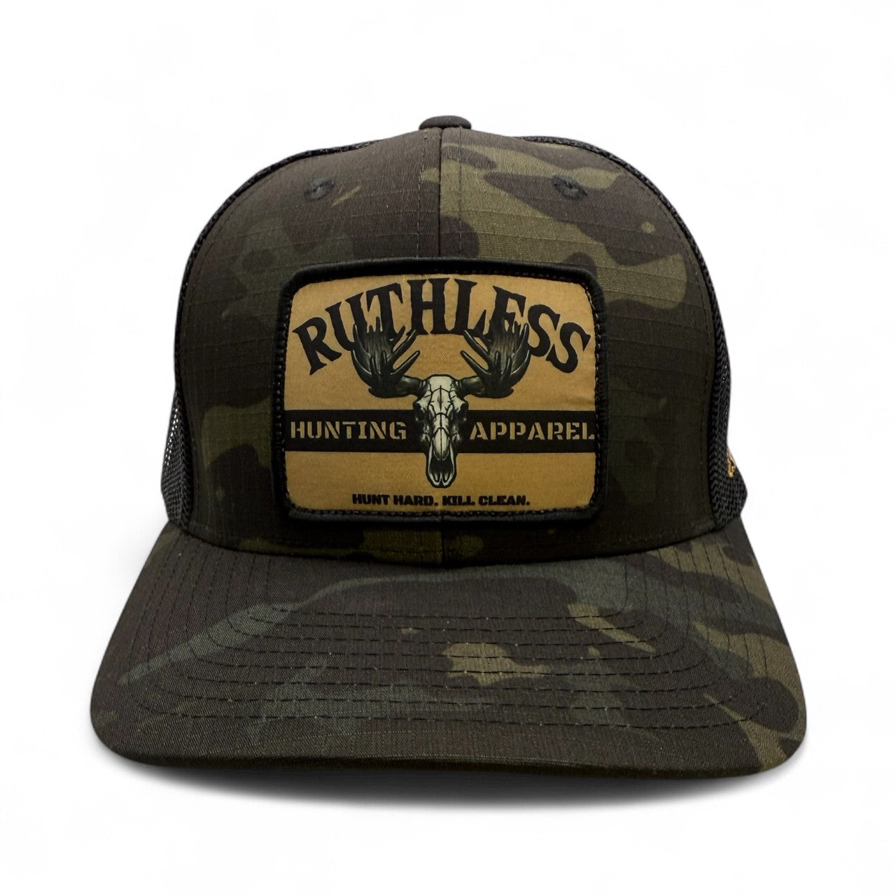 Casquette de camionneur de chasse Ruthless Rustlers | Camouflage Noir