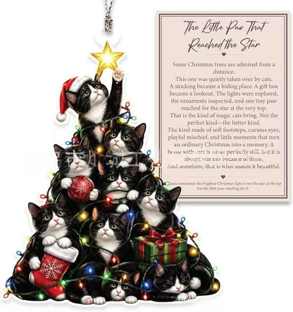 Acrylic Christmas Tree Holiday Ornament