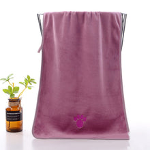Serviette de bain séchage rapide en polyester pour animaux de compagnie (chat et chien)