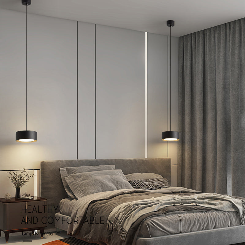 Petite suspension nordique créative pour table de chevet de chambre à coucher
