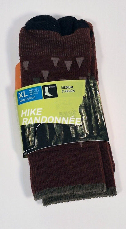 Icebreaker Merino Men's Hike Medium Cushion Crew Socks Size XL