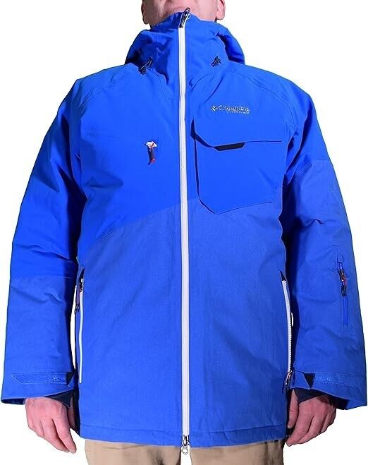 Columbia Titanium Veste de Ski Isolée TurboDown 860 First Tracks pour Homme, Taille M