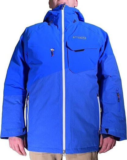 Columbia Titanium Veste de Ski Isolée TurboDown 860 First Tracks pour Homme, Taille M