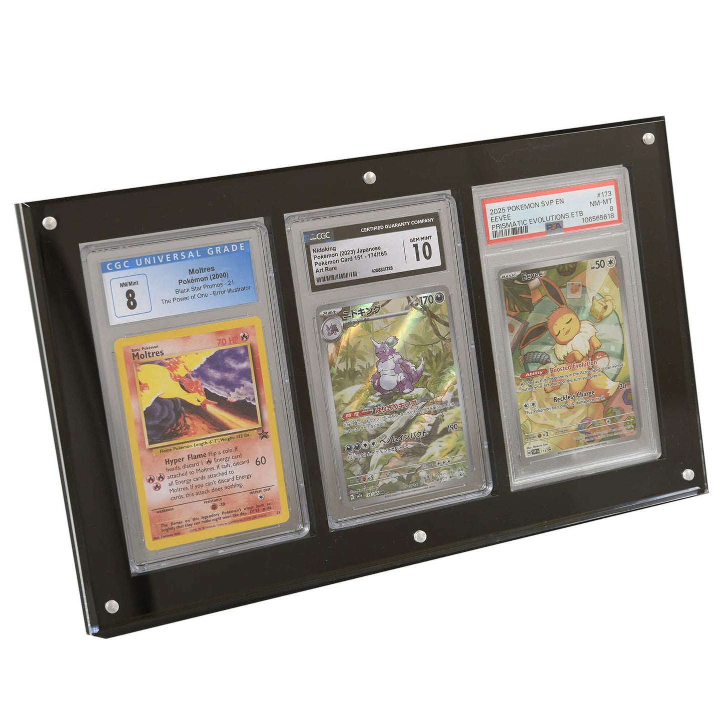 Cadre en acrylique EVORETRO pour PSA - 3 emplacements