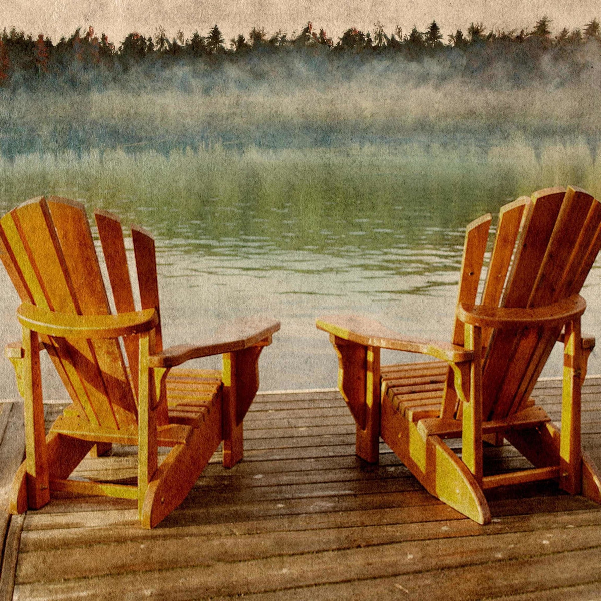 Marble Coasters - Lost & Found - Adirondacks Marble Coaster