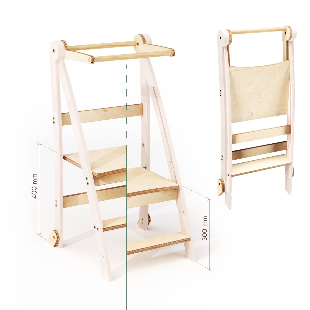 Tour d'apprentissage ajustable - Marchepied pour enfants