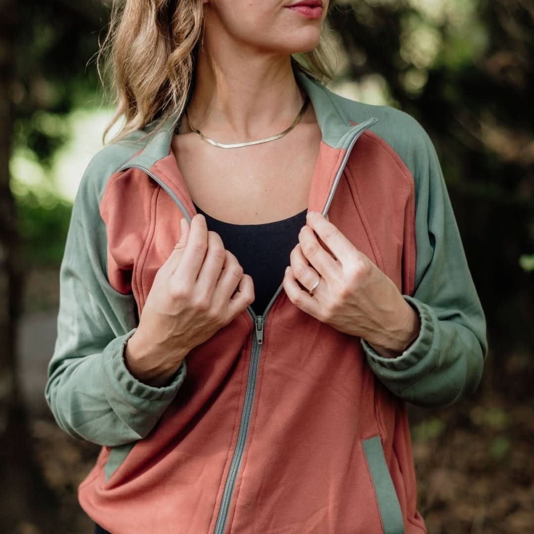 Adult Unisex Bamboo Fleece Bomber Jacket | Black