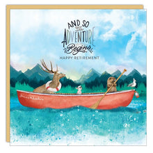 Stationery - Lost & Found Card - Adventure Begins (Happy Retirement!)