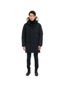 Parka en duvet pour homme Outdoor Survival Canada Nevluk -40, Noir Orca, 2XL - EN VITRINE