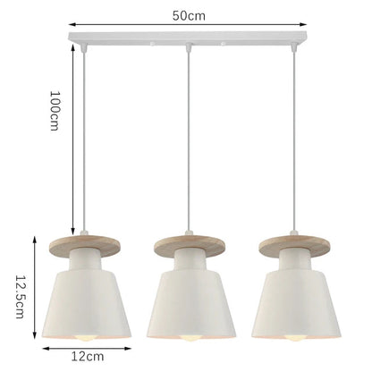 Plafonnier lustre LED moderne – Lampe suspendue rétro européenne en fer pour salle à manger, chambre et salon