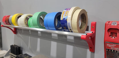 Tape Storage Rack Wall Mounted