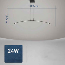 Suspension LED linéaire minimaliste – Lustre moderne pour salle à manger