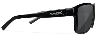 Lunettes de soleil Wiley X WX TREK, monture noire mate et verres polarisés CAPTIVATE gris