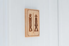 Affichette toilettes  "Besoin urgent!"