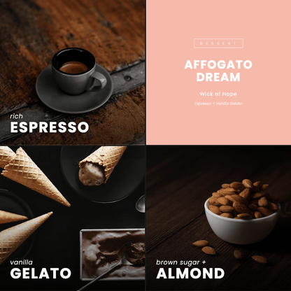 Affogato Dream Candle | Espresso + Vanilla Gelato
