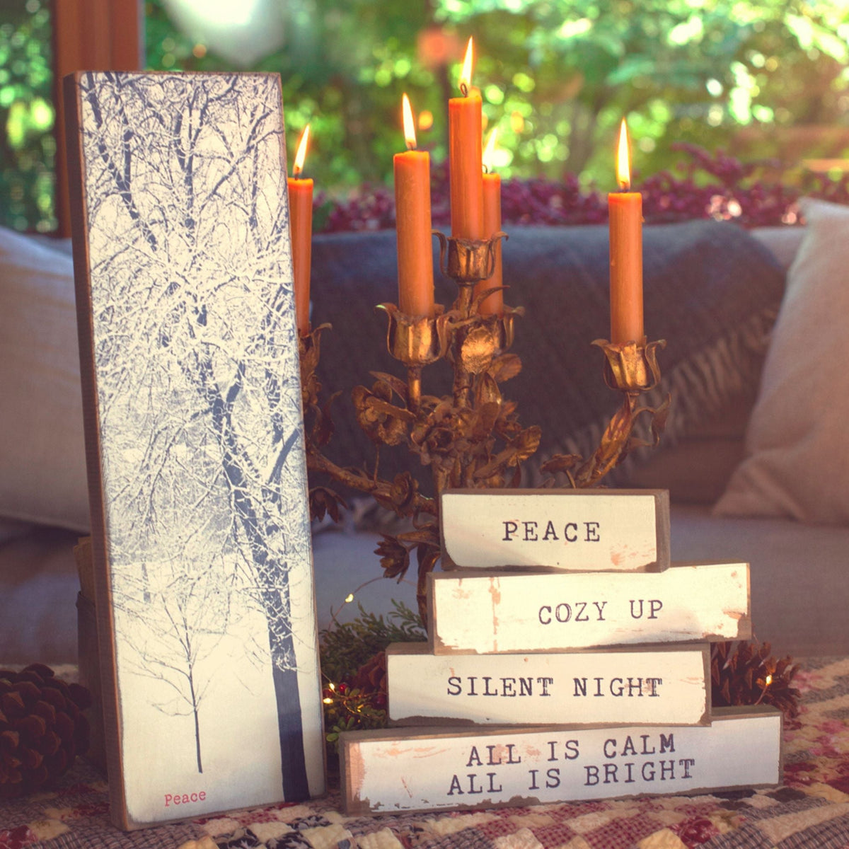 Timber Bit - Large - All Is Calm All Is Bright