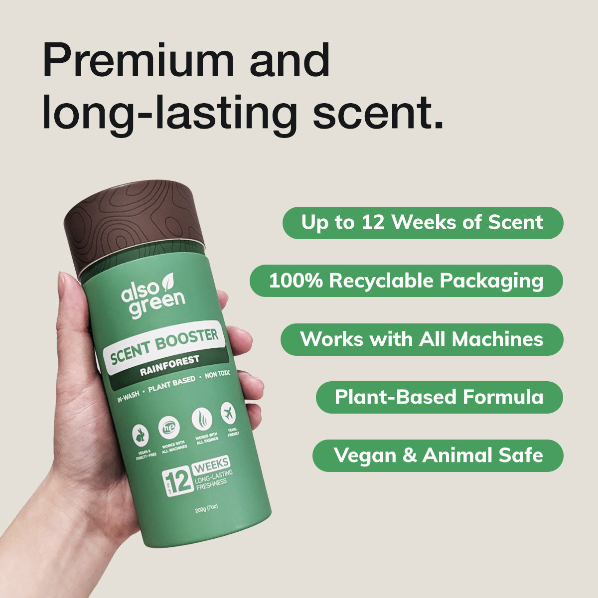 Rehausseur de parfum pour le linge – Forêt tropicale