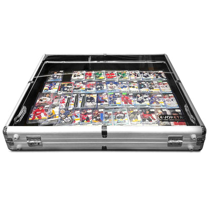Présentoir vitrine en acrylique transparent EVORETRO pour salon professionnel