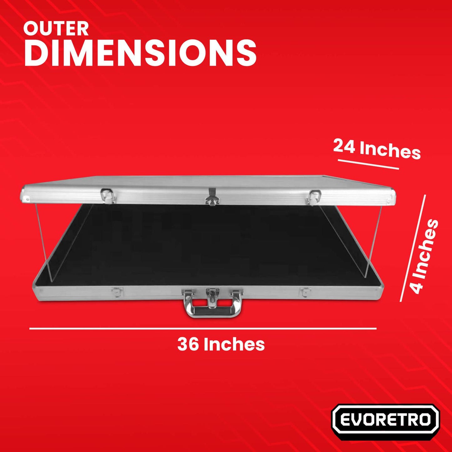 Présentoir vitrine en acrylique transparent EVORETRO pour salon professionnel